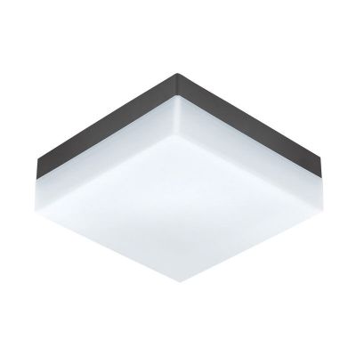 Plastikowa lampa zewnętrzna antracytowa, Allon, IP44