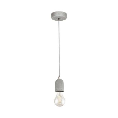 Betonowa lampa wisząca szara, Antoni