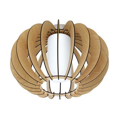 Drewniana lampa sufitowa rustykalna, Kiran