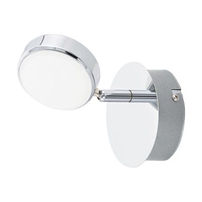 Stalowy nowoczesny spot sufitowy chromowany, Tjark, 5W, 3000K LED