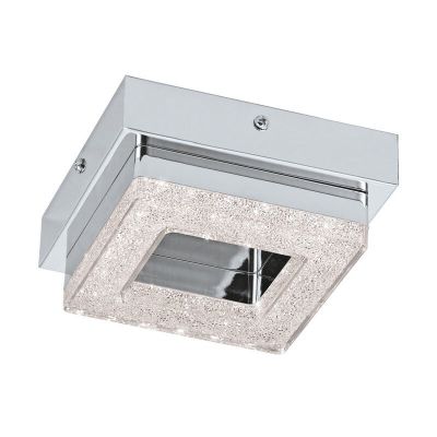 Plastikowy nowoczesny kinkiet chromowany, Arjo, 4W, 3000K LED