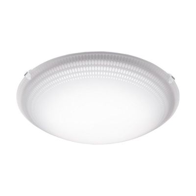 Szklana nowoczesna lampa sufitowa biała, Armen, 11W, 3000K LED
