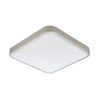 Plastikowy kinkiet niklowy, Beyza, 16W, 3000K LED, IP44