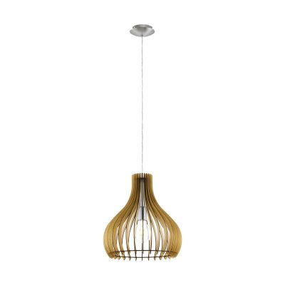 Drewniana lampa wisząca rustykalna, Betsy