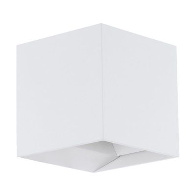 Aluminiowa nowoczesna lampa zewnętrzna biała, Owen, IP54