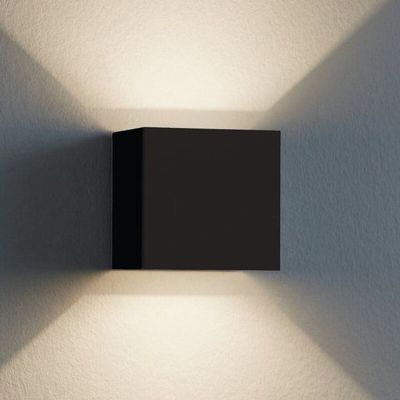 Aluminiowa nowoczesna lampa zewnętrzna antracytowa, Owen, IP54