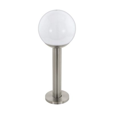 Stal Nierdzewna nowoczesna lampa zewnętrzna srebrna, Baukje, IP44