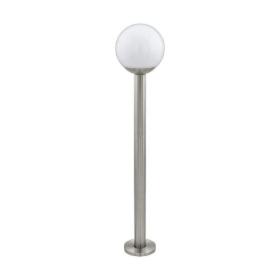 Stal Nierdzewna nowoczesna lampa zewnętrzna srebrna, Baukje, IP44