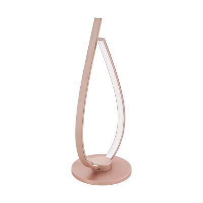 Aluminiowa design lampa stołowa złota, Josef, 14W, 3000K LED, z przełącznik