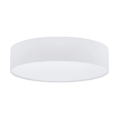 Metalowa nowoczesna lampa sufitowa biała, Abano