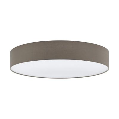 Metalowa nowoczesna lampa sufitowa ciemnoszara, Abano