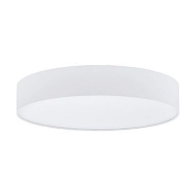 Plastikowa nowoczesna lampa sufitowa biała, Sila, 40W, regulowana ciepła do zimnej bieli LED, z pilot