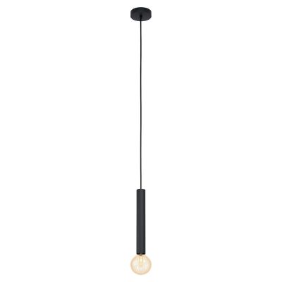 Metalowa lampa wisząca czarna, Nicholas