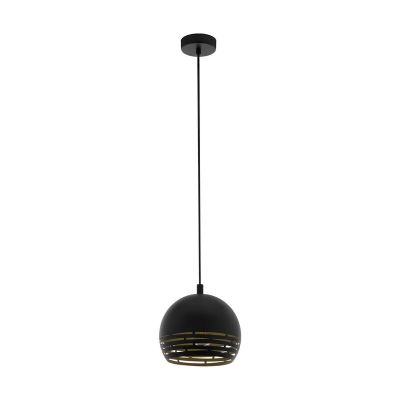 Metalowa nowoczesna lampa wisząca złota, Macey