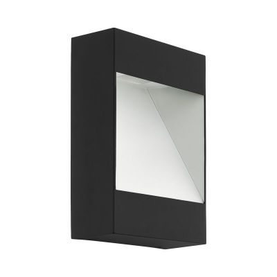 Aluminiowa nowoczesna lampa zewnętrzna antracytowa, Elvi, 10W, 3000K LED, IP44