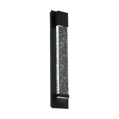 Aluminiowa nowoczesna lampa zewnętrzna czarna, Yvanca, 3W, 3000K LED, IP44