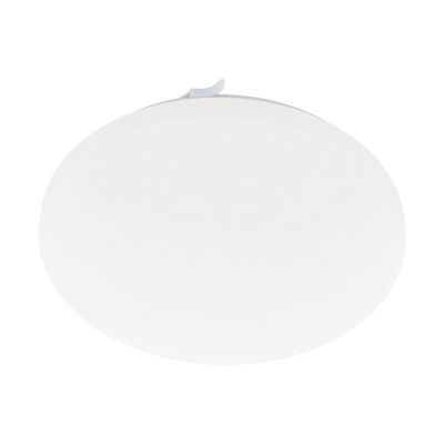 Stalowy plafon sufitowy biały, Eloise, 12W, regulowany kolor LED