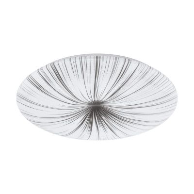 Stalowy plafon sufitowy biały, Josta, 33W, 3000K LED