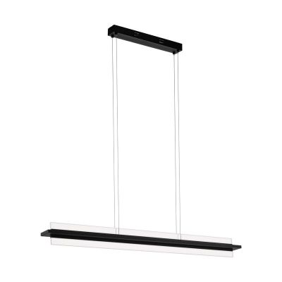 Aluminiowa nowoczesna lampa wisząca czarna, Twan, 14W, 3000K LED