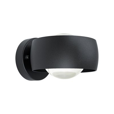 Aluminiowa nowoczesna lampa zewnętrzna czarna, Lyn, 2W, 3000K LED, IP44