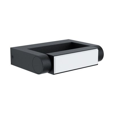 Aluminiowa nowoczesna lampa zewnętrzna czarna, Kawa, 4,8W, 3000K LED, IP44
