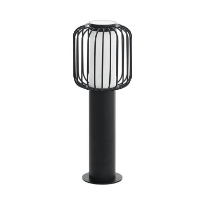 Stalowa nowoczesna lampa zewnętrzna czarna, Latife, IP44