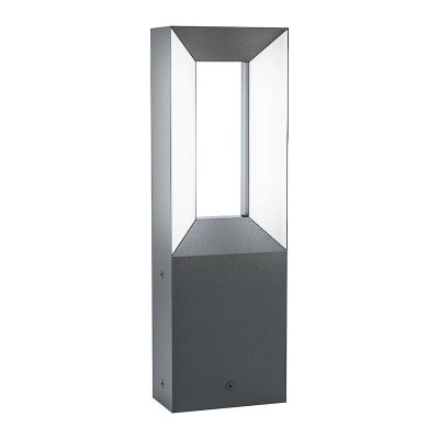 Aluminiowa nowoczesna lampa zewnętrzna czarna, Larisa, 5W, 3000K LED, IP44