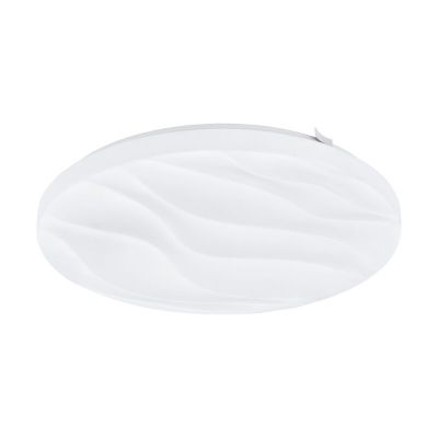 Stalowy plafon sufitowy biały, Aniel, 17W, 3000K LED