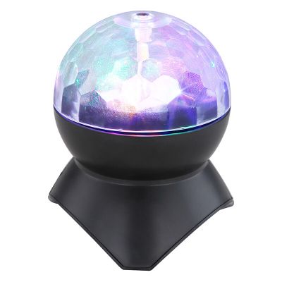 Wielokolorowy światła dyskotekowe plastikowy, Laurin, 3W, RGB LED, z przełącznik