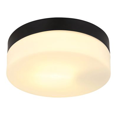 Plastikowa lampa zewnętrzna czarna, Maickel, IP44