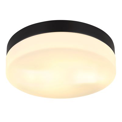 Plastikowa lampa zewnętrzna czarna, Maickel, IP44