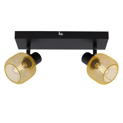 Industrialny spot sufitowy żółty, Emado