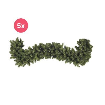5x girlanda 540 cm, grubość 40 cm, 70 diod LED, możliwość podłączenia