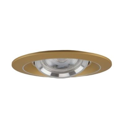 Aluminiowa oprawa sufitowa wpuszczana złota, Tycho