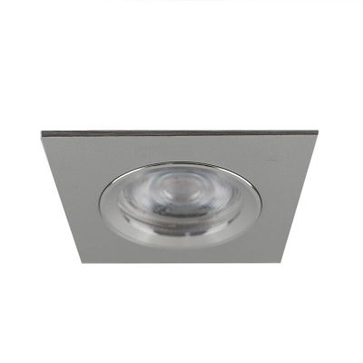 Aluminiowa oprawa sufitowa wpuszczana szara, Mert