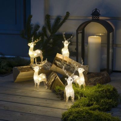 5 LED Deer, do użytku wewnątrz i na zewnątrz