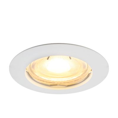 Aluminiowa oprawa sufitowa wpuszczana biała, Agata