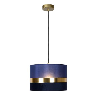 Niebieska lampa wisząca retro, Extravaganza Tusse
