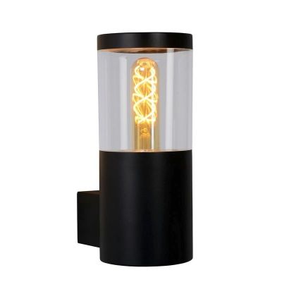 Czarna lampa zewnętrzna nowoczesna, Fedor, IP44