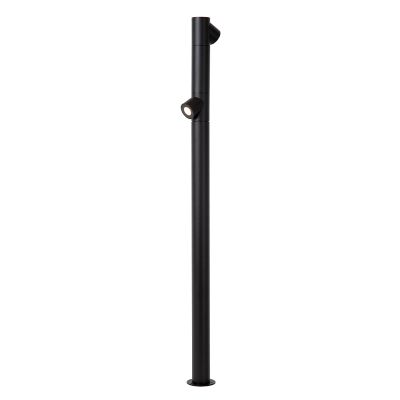 Czarna lampa zewnętrzna nowoczesna, Ibama, 5W, 3000K LED, IP65