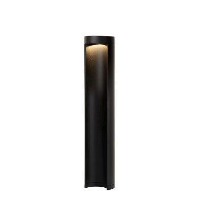 Czarna lampa zewnętrzna nowoczesna, Combo, 7W, 3000K LED, IP54