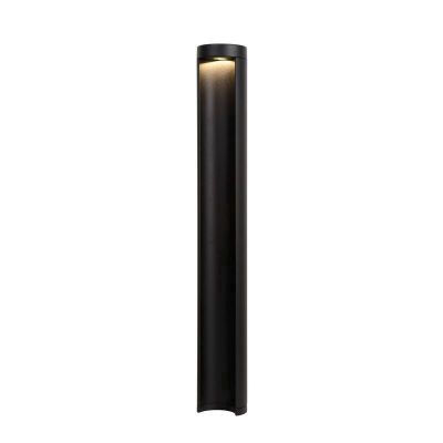 Czarna lampa zewnętrzna nowoczesna, Combo, 7W, 3000K LED, IP54