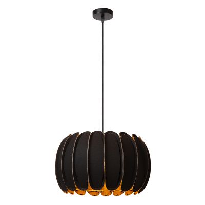 Czarna lampa wisząca nowoczesna, Spencer
