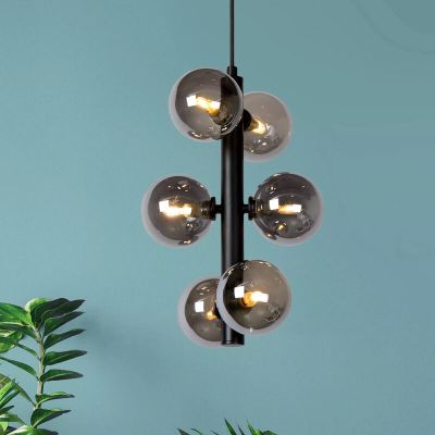 Zielona lampa wisząca retro, Tycho