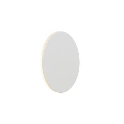 Biały kinkiet nowoczesny, Eklyps, 6W, 3000K LED