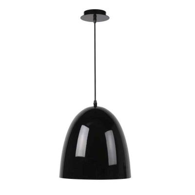 Czarna lampa wisząca nowoczesna, Loko