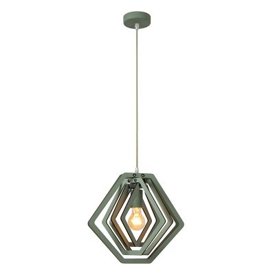 Zielona lampa wisząca dla dzieci nowoczesna, Mauro