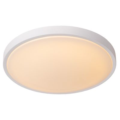 Biała lampa łazienkowa sufitowa nowoczesna, Dasher, 24W, 2700K LED, IP44