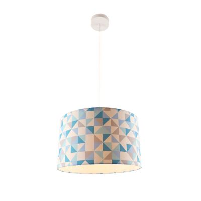 Nowoczesna lampa wisząca dla dzieci niebieska, Diamonds