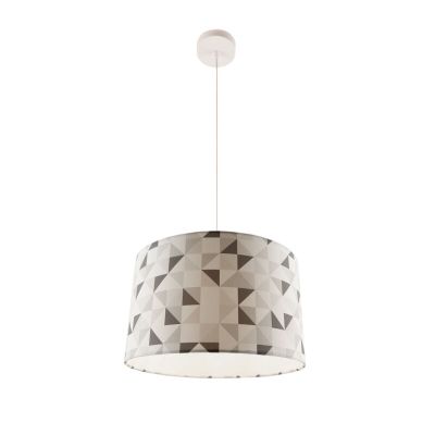 Nowoczesna lampa wisząca dla dzieci szara, Diamonds
